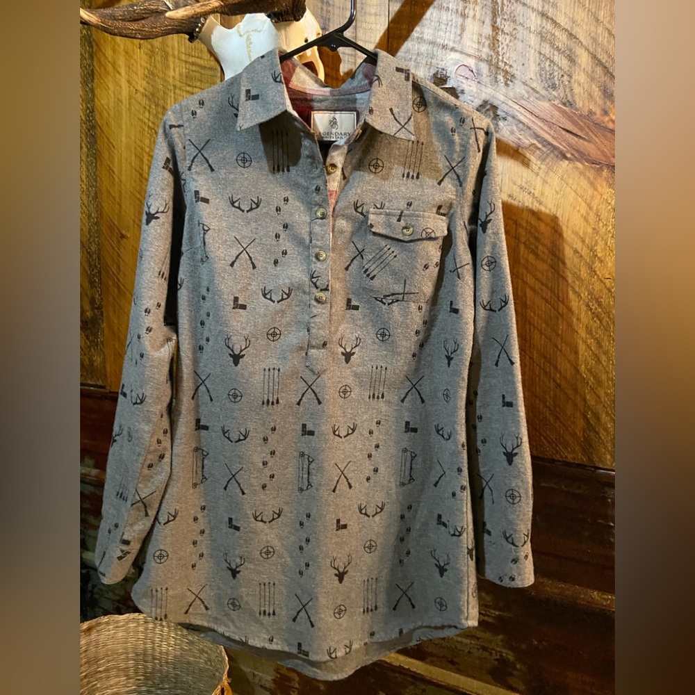 Womens Legendary Whitetail tunic shirt